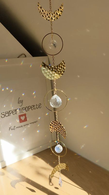 Attrape soleil à chaîne unique &quot;phase de la Lune&quot;