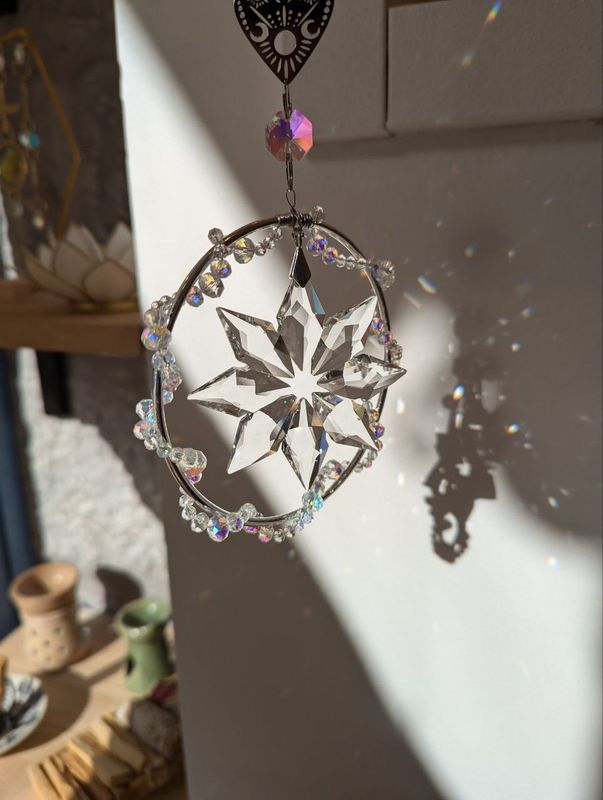 Attrape soleil "Étoile de neige"