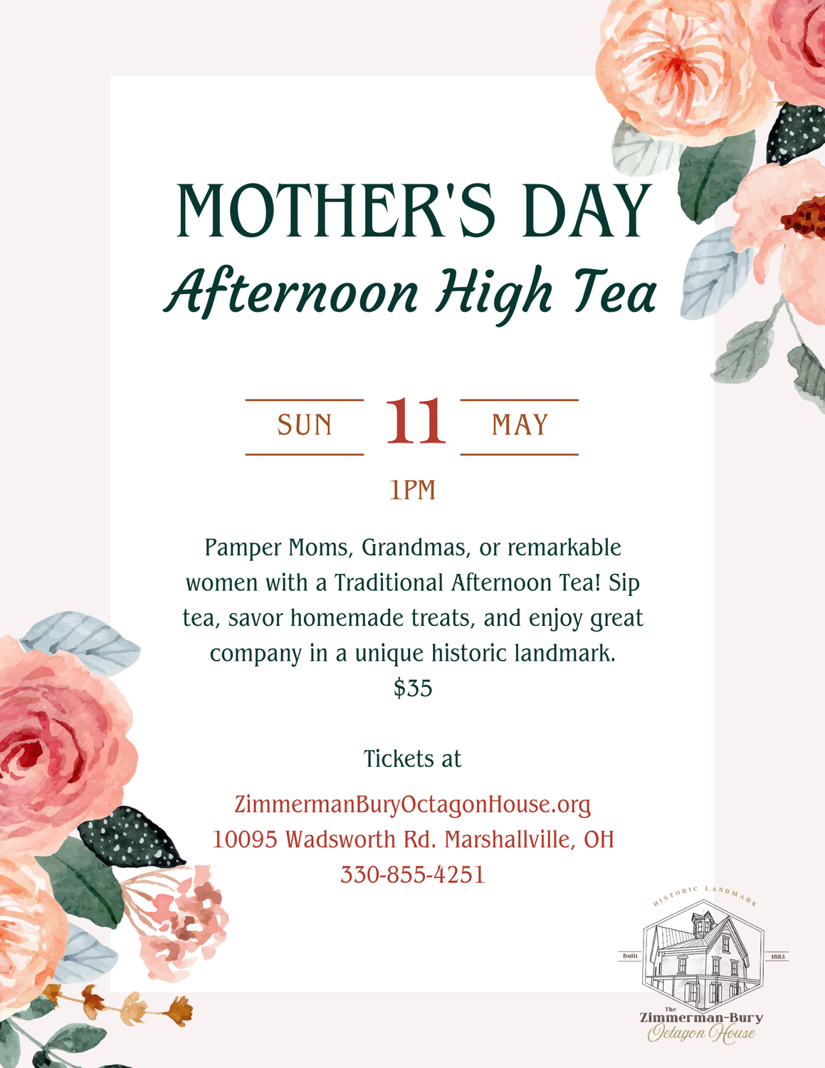 Mother&#39;s Day Tea 05/11/2025