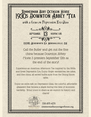 Downton Abbey Tea 09/13/2025
