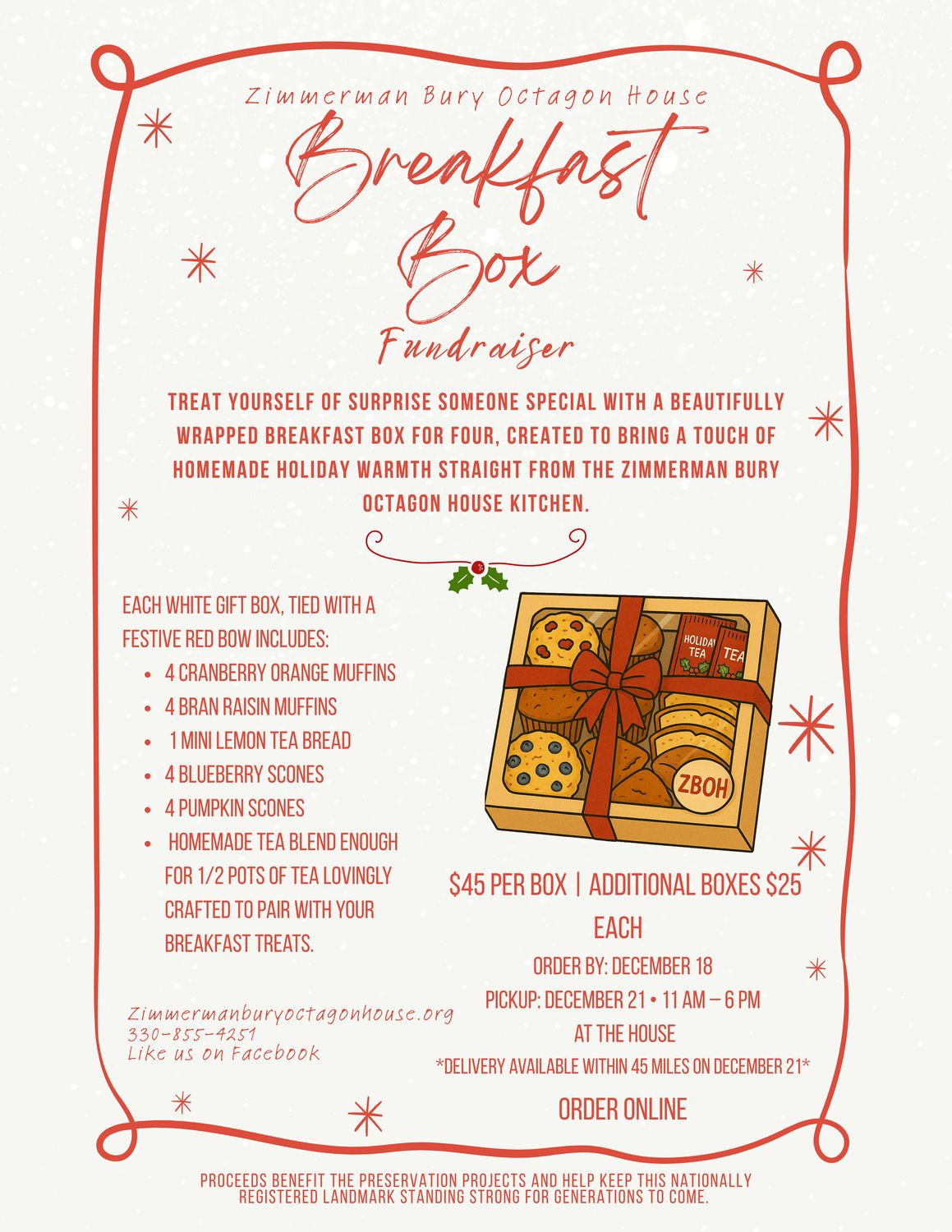 Holiday Breakfast Boxes