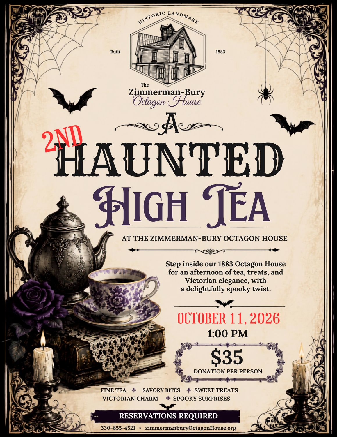 A 2ND Haunted High Tea