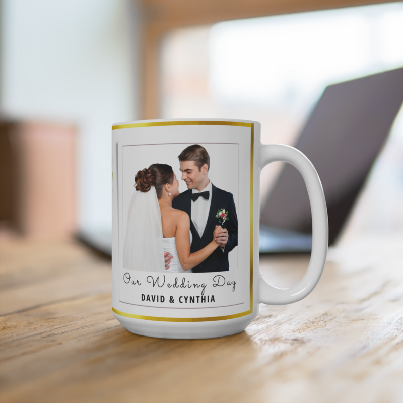 Wedding Memories Calendar Mug