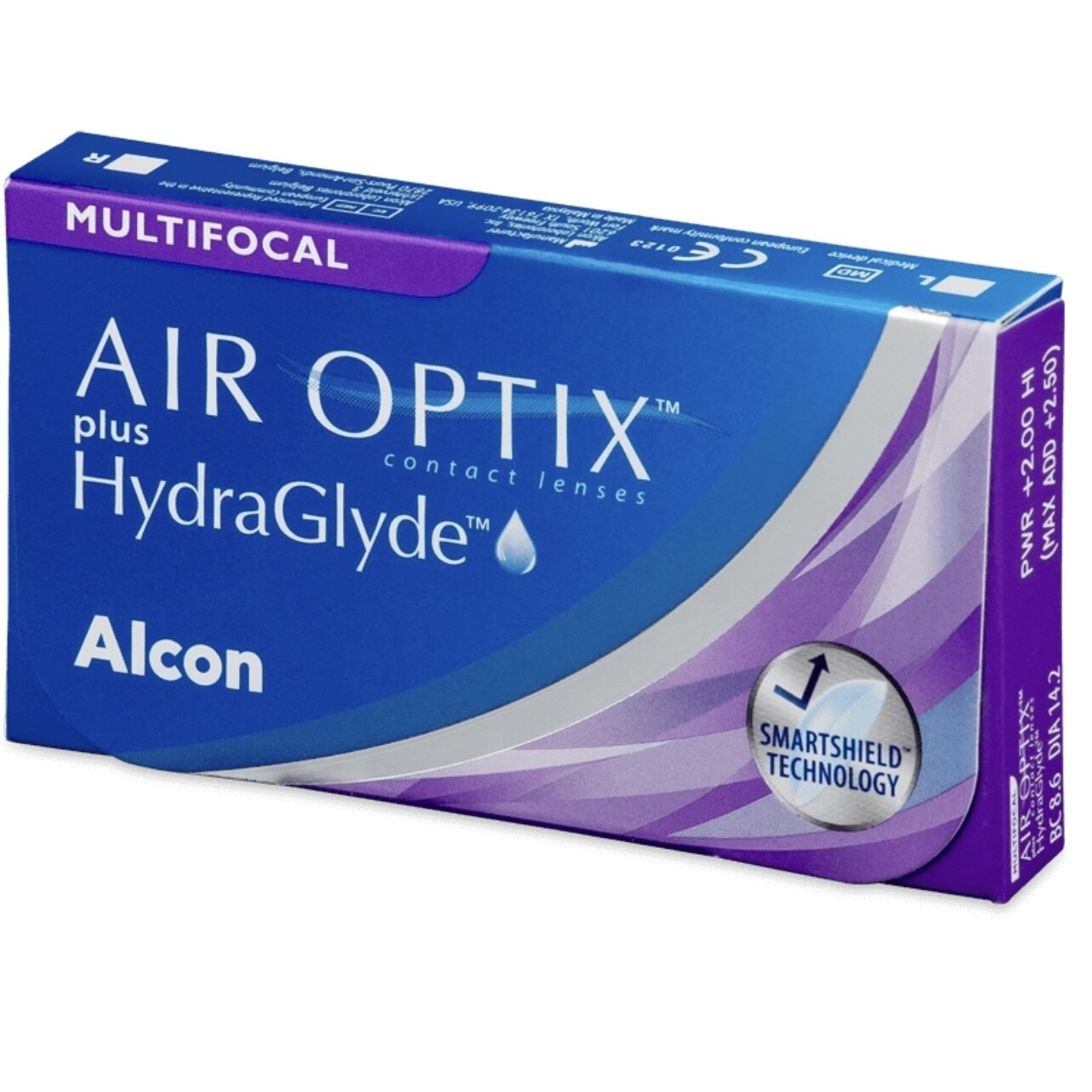 Air Optix plus HydraGlyde Multifocal (6 lentile)