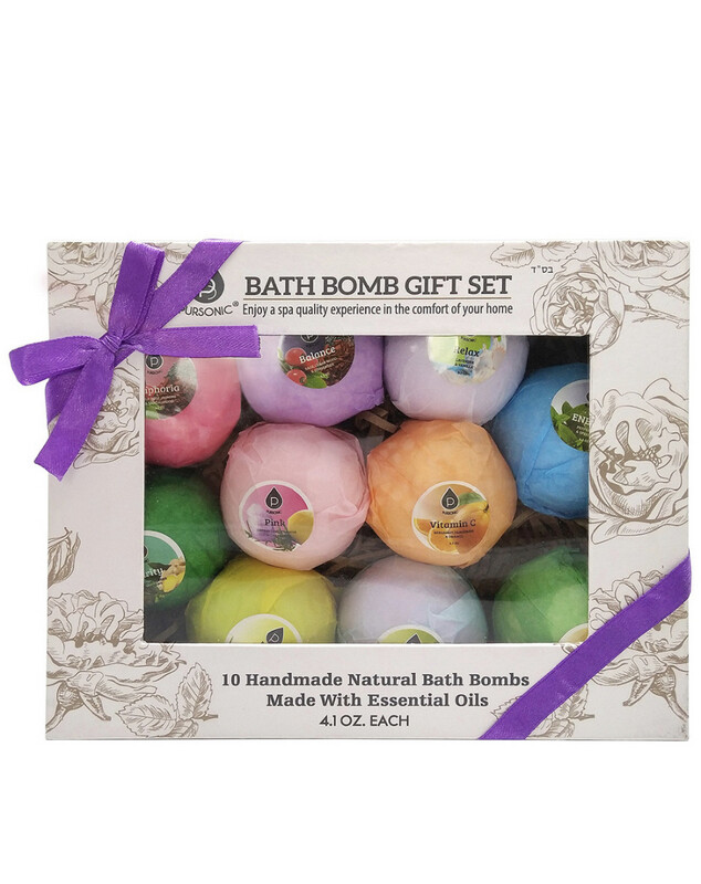 Pursonic
Pack of 10 Bath Bomb Gift Set