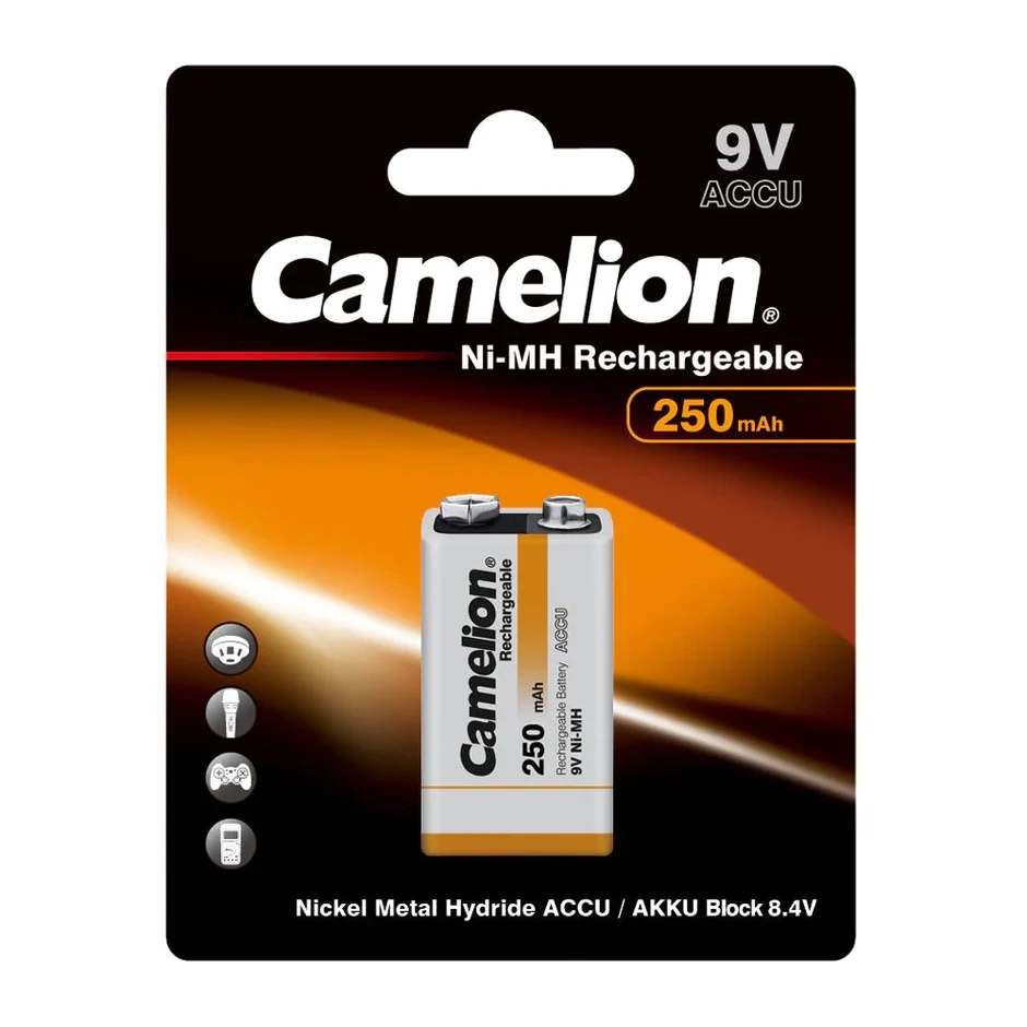 9V Ni-Mh Rechargeable 1-Pack