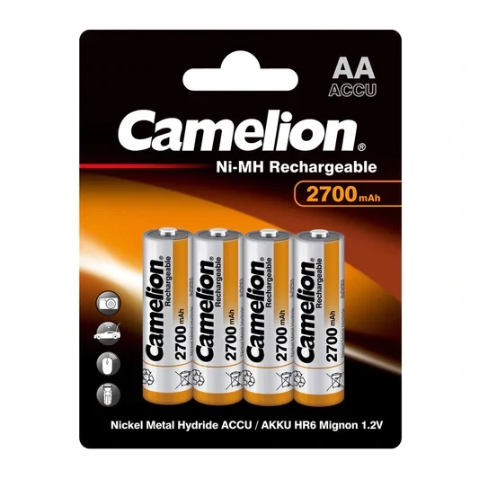 AA Ni-Mh Rechargeable Extra High Capacity 4-Pack