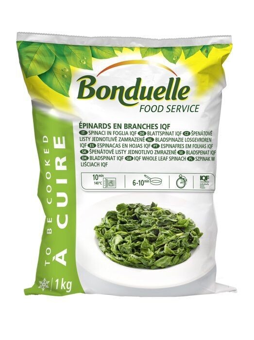Espinacas (bolsa 2,5kg congelado)