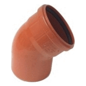 Ārdarbu kanalizācijas līkums D110 (45*)