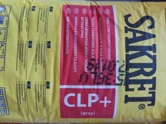 CLP+ GRAY cementa kaļķa apmetums (Pelēks) 25kg