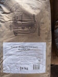 Māla šamota pulveris 24kg