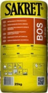 BOS - maisījums betona grīdu izlīdzināšanai 25kg