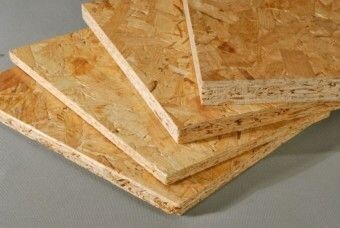 "OSB" kokskaidu mitrumizturīgās plāksnes 1250x2500 mm, 22mm, 1 gab.