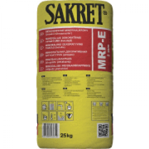 MRP-E 2mm Minerālais dekoratīvais apmetums (Lietutiņš) 25kg