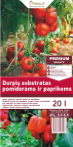 Substrāts tomātiem un paprikai 20L
