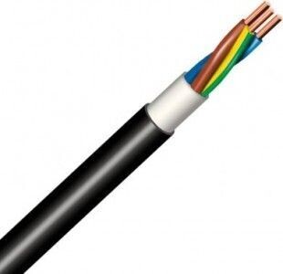 MONOLĪTA KABELIS CYKY-O 4X1,5mm Melns