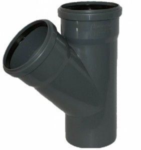 Iekšdarbu kanalizācija atzars D40/40(45*)