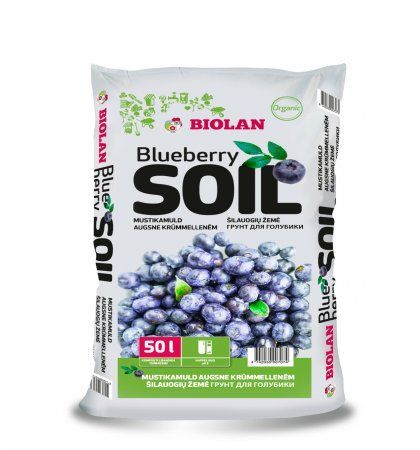 Biolan Augsne krūmmellenēm, 50L