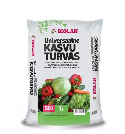 Biolan Universāls dārza kūdras substrāts, 50L