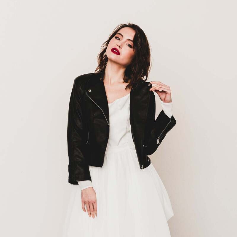 CHAQUETA PIEL NOVIA