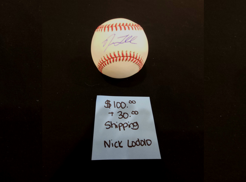 " Nick Lodolo " Signed Baseball