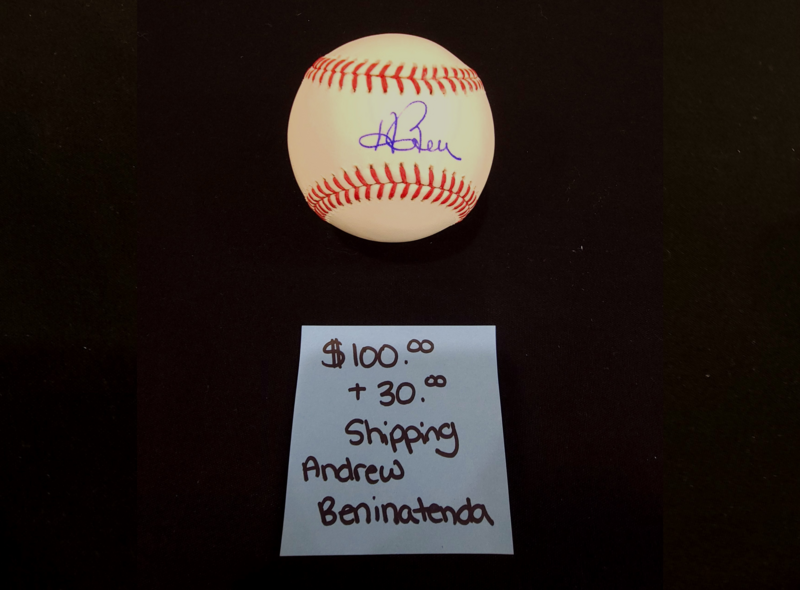 " Andrew Benintendi " Signed Baseball