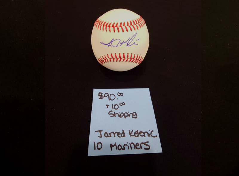 " Jarred Kelenic " Signed 10 Mariners Baseball
