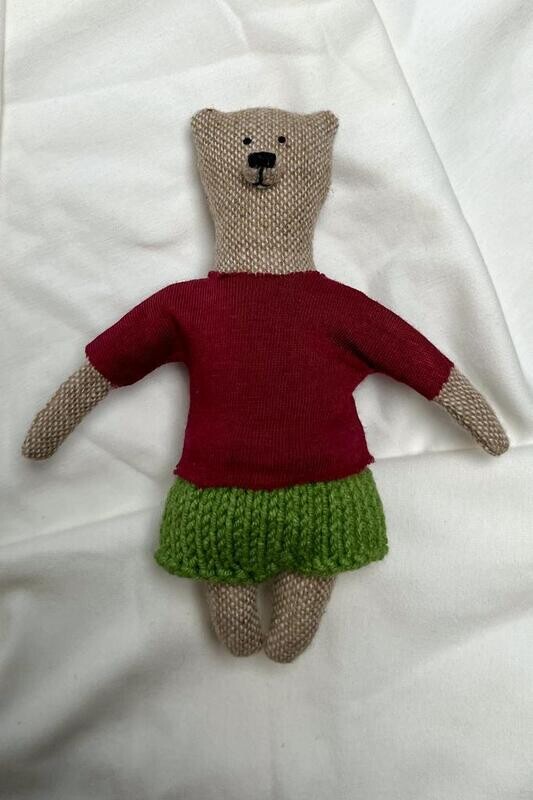 T-Shirt Rot für Babys (für 13 cm Baby Waldbewohner). Dekoartikel. Gebraucht