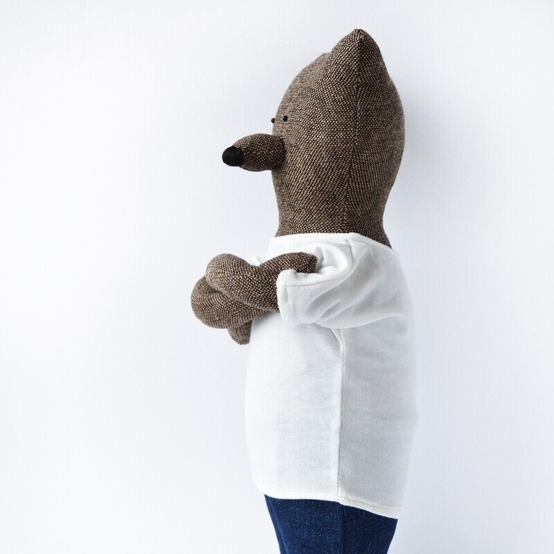 T-Shirt Weiß (für 40 cm Bären).Dekoartikel. Gebraucht T-Shirt Weiß (für 40 cm Bären).Dekoartikel. Gebraucht