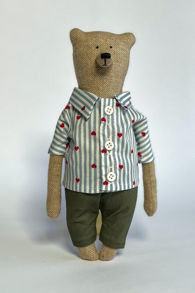 Mini Hemd Herzen 23 cm Baer