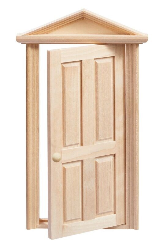 Holztuer VIII Natur 18 cm