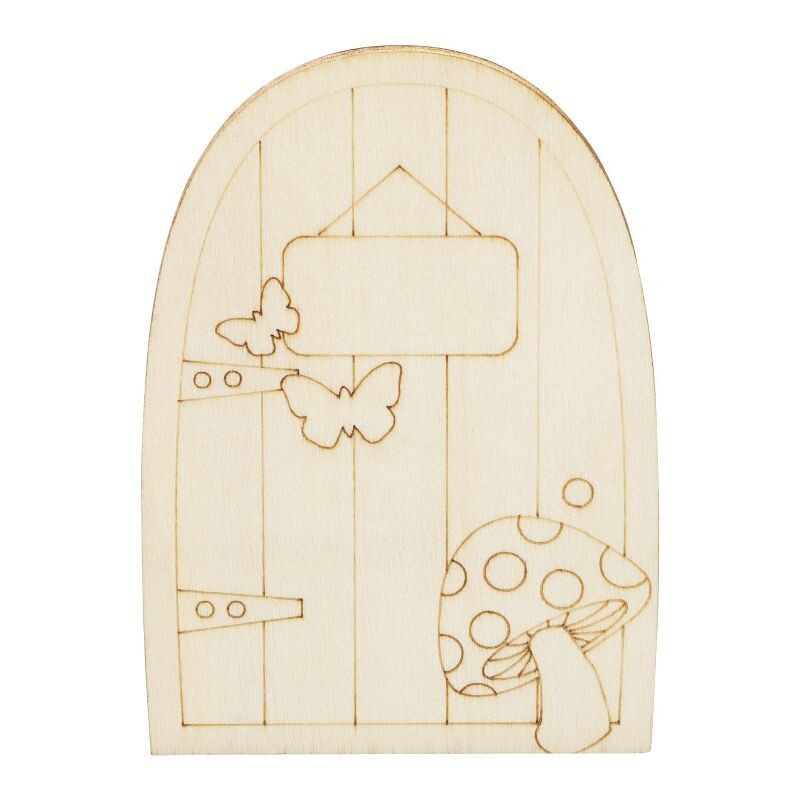 Mini Tuer Skive Holz