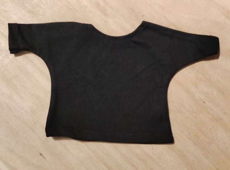 Schwarzes T-Shirt. Für 40 cm Bären. Dekoartikel. Gebraucht Schwarzes T-Shirt. Für 40 cm Bären. Dekoartikel. Gebraucht
