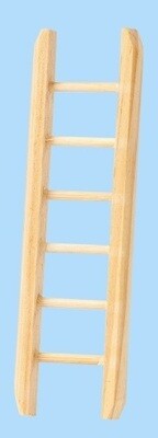 Miniatur Leiter 3 x 10 cm. Wichteltür Zubehör. Weihnachtskrippe. Dekoartikel