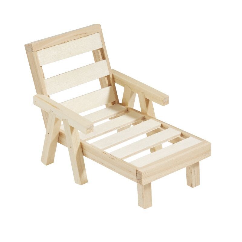 Mini Holzliege Natur