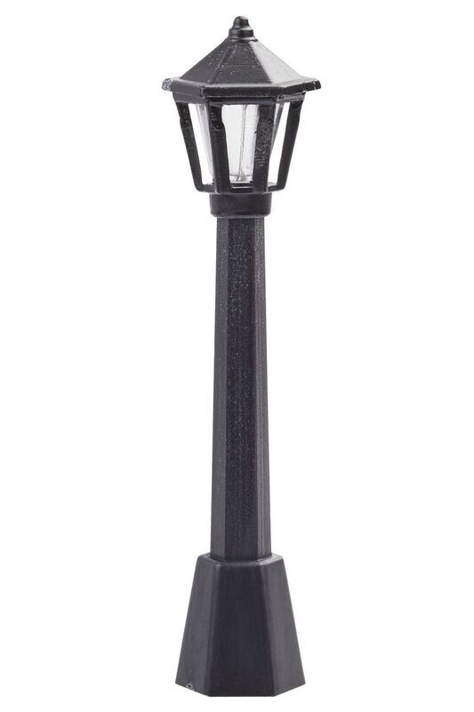 Strassenlaterne Schwarz 8 cm Wichteltuer Strassenlaterne Schwarz 8 cm Wichteltuer