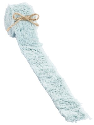 Plueschfellband mint, 4cmx2m.
