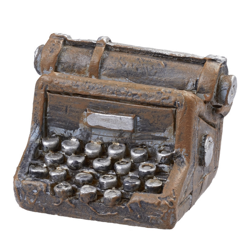 Miniatur Schreibmaschine ca. 2,5 - Wichteltür Zubehör. Miniaturen. Dekoartikel