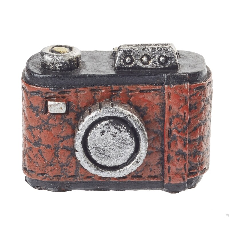 Miniatur Kamera, 3cm - Wichteltür Zubehör. Dekoartikel