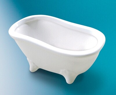 SOAPYfun Badewanne 15x7x7,2cm. Für Wichtel und Baby Bären. Wichteltür Zubehör. Dekoartikel