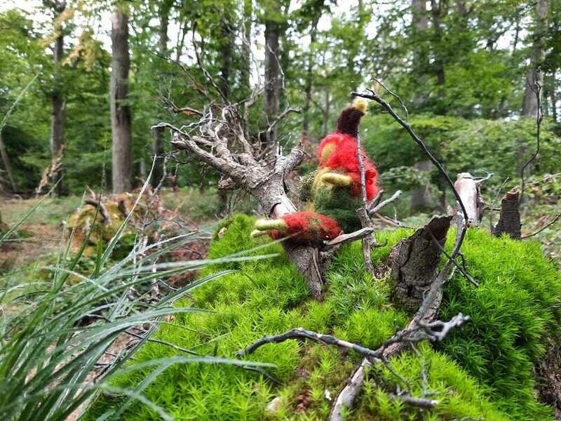 Gefilztes Naturwesen Moosi. Wichtelwald. Wolle. Dekoartikel Gefilztes Naturwesen Moosi. Wichtelwald. Wolle. Dekoartikel