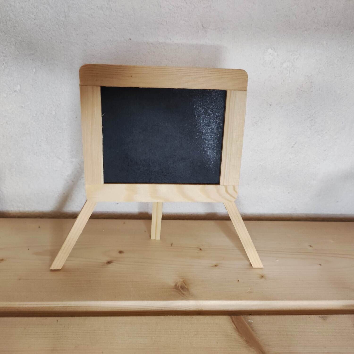 Miniatur Schultafel 10x8,5x14cm - Wichteltür Zubehör. Dekoartikel
