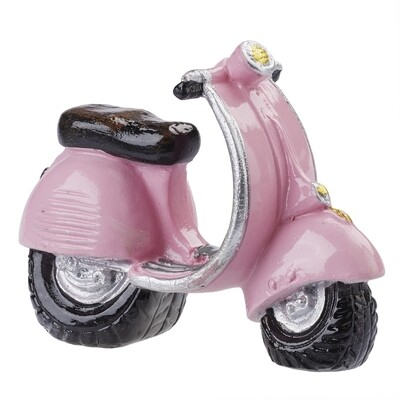 Miniatur CREApop® Roller rosa ca. 5 cm - Roller. Wichteltür Zubehör. Dekoartikel