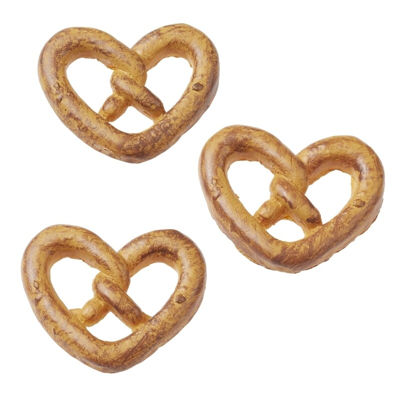 Miniatur Brezel ca. 2,5cm Wichteltüren Zubehör. Miniaturen. Dekoartikel