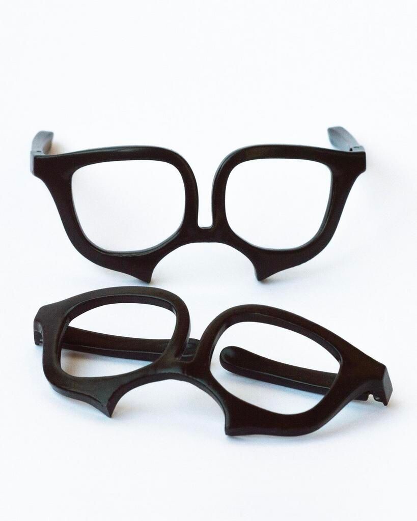 Brille Schwarz 40 cm Baer