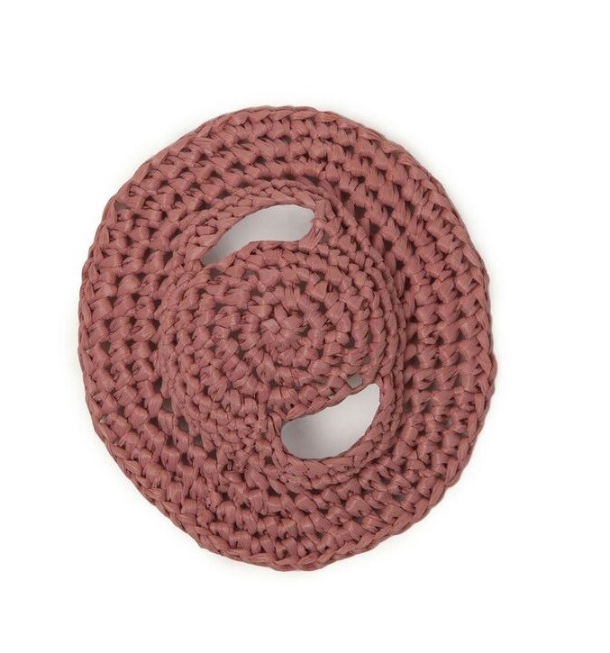 Strohhut. Kleiner Hut Pink (Für 23 cm Bären). Dekoartikel Strohhut. Kleiner Hut Pink (Für 23 cm Bären). Dekoartikel