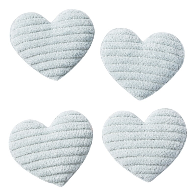 Stoffherz mint, 3,5cm Stoffherz mint, 3,5cm