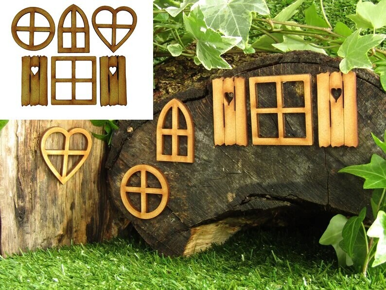 Miniatur Wichtelfenster Set Miniatur Wichtelfenster Set