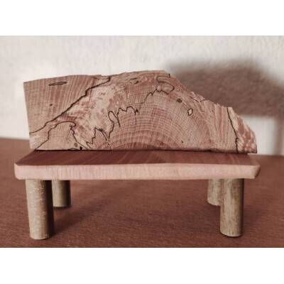 Miniatur Bank aus Holz. Wichteltür Zubehör. Wichtelwelt. Dekoartikel