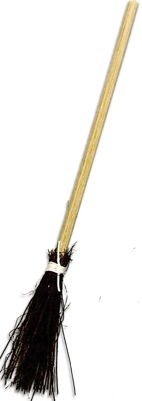 Besen braun 10 cm - Wichteltüren Zubehör. Krippenzubehör. Dekoartikel